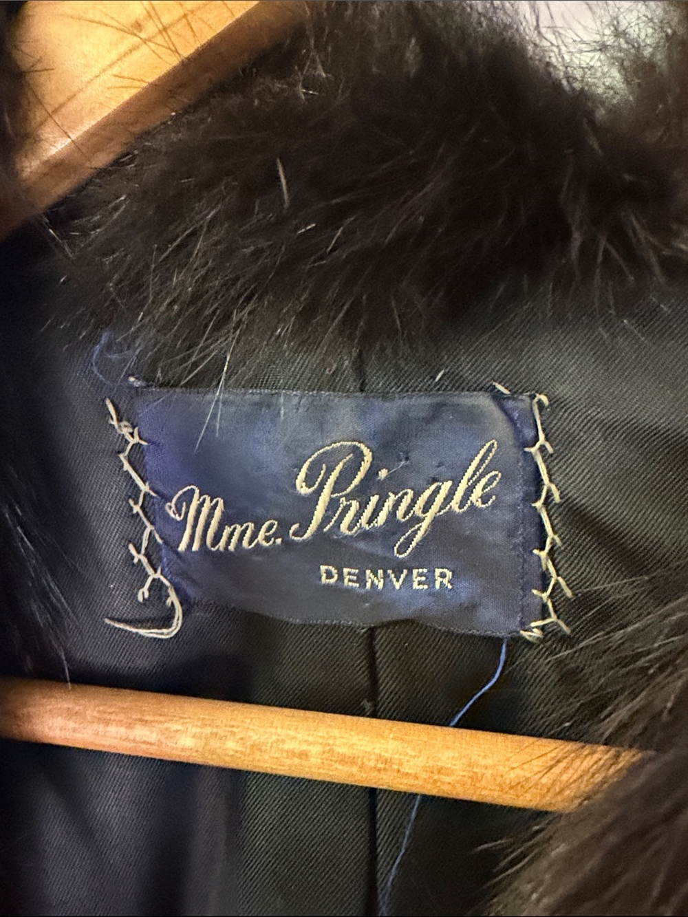Pringle Black Faux Fur Jacket - Picture 2 of 3